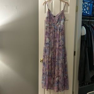 Floral floor length dress